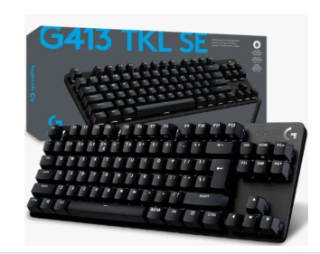 Clavier gaming mécanique G413 TKL SE LOGITECH à 48,99€