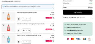 Alle Guhl producten 3 voor €10 bij de Etos