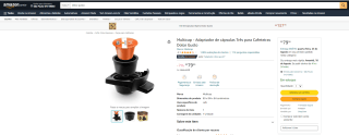 Adaptador de cápsulas para Cafeteira Dolce Gusto - R$ 79,90