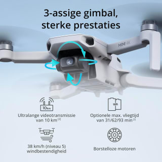 DJI Mini 4K Fly More-combo voor €369 bij Amazon