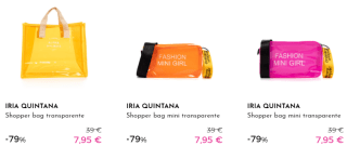 Bolsos Iria Quintana para verano por 7,95€