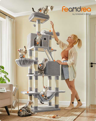 Krabpaal FEANDREA licht grijs 206 cm voor €71,99 bij Amazon NL