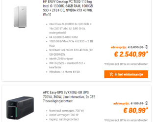Tot 70% korting op heel veel artikelen tijdens de Black weeks sale bij NBB