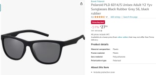 Polaroid PLD 6014/S unisex zonnebril voor €27,99 met Amazon Prime