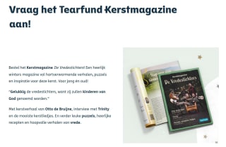 Tearfund Kerstmagazine cadeau