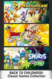Marsupilami Hoobadventure + - Asterix & Obelix: Slap'Them All! + Los Pitufos - Operación Vilhoja XBOX por 9,99€