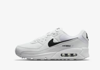 Nike Air Max 90 - Sneakers - wit/zwart voor €76,46 dmv code bij Zalando