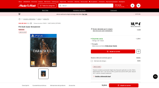 Dark Souls Remastered PS4 por 14,81€