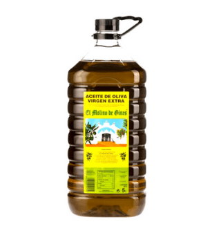 Aceite de oliva virgen extra EL MOLINO DE GINÉS 5 l por 15,26€