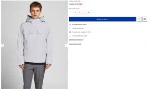 Chaqueta Ligera para Hombre Jack & Jones por 36€