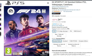 Juego PS5 EA SPORTS F1 24 Standard Edition Castellano por 24,90€