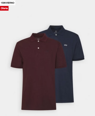 2 camisetas GAP Polo Hombre a solo 29,41€