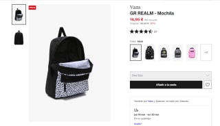 Mochila GR Real marca Vans por 14,95€