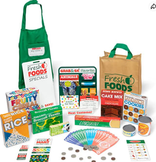 Melissa & Doug Fresh Mart 70-delige supermarktset voor €10,63