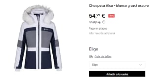 Chaqueta de Invierno para Mujer Kilpi Alsa por 54.99€