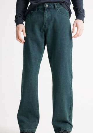 Jeans Regular Fit Lavado por $10.990