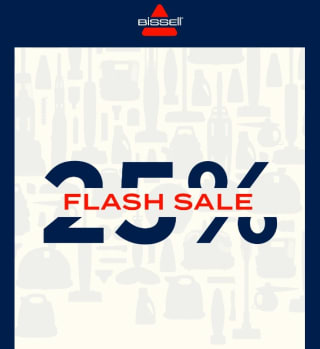 25% korting op geselecteerde SpotClean-apparaten bij Bissell