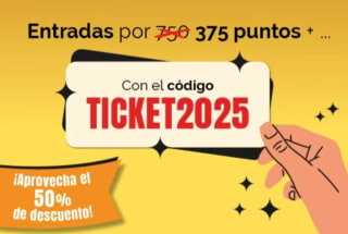 Entradas al 50% de descuento en parques atracciones, zoo, teatro y más