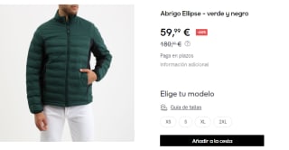 Abrigo para Hombre Oakley Ellipse por 59.99€