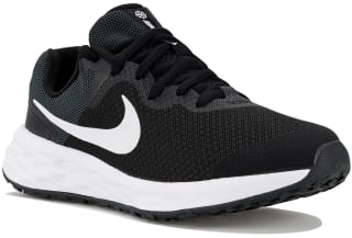 Zapatilla Nike Revolution 6 NN GS Negro/Blanco (desde la 35,5 a la 39) por solo 22,1€