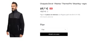 Chaqueta para Hombre Trangoworld Doruk Polartec® Thermal Pro® por 69.99€