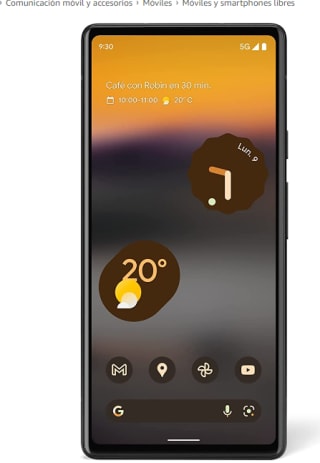 Google Pixel 6a 5G 6.1" 6GB 128GB por 349€
