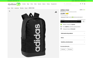 Mochila Adidas Essentials Linear por 12,99€