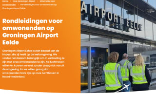 Gratis rondleidingen voor omwonenden op Groningen Airport Eelde