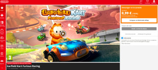 Videojuego Garfield Kart Furious Racing Nintendo Switch por 0,99€