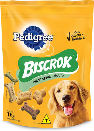 Biscoito Pedigree para Cães Adultos de 1 kg - R$ 23,75