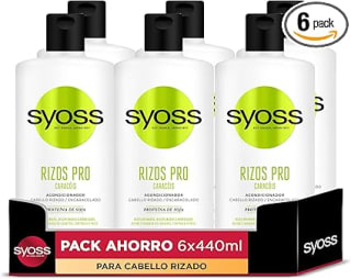 6 Syoss Rizos Pro Acondicionador para cabello rizado y ondulado por 10,75€