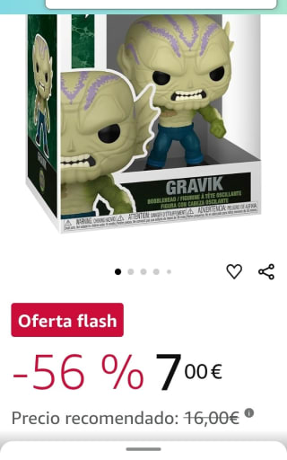 Figura FunkoPop! Marvel: Secret Invasion S1 - Gravik por 7€