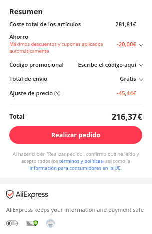 Lenovo LEGION Y700 12G 256G por 216,37€