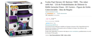 Funko Pop! Figura de Vinilo Batman Jóker 1989 por 11.19€