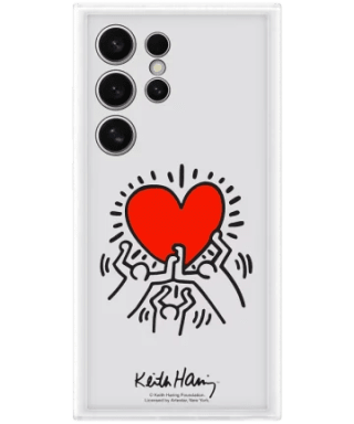 Origineel Samsung Galaxy S24 Ultra Hoesje FlipSuit Case Keith Haring voor €7,95 bij GSMpunt