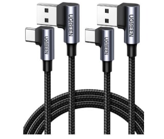 Pack por 2 u de cable UGREEN tipo C por $389 en Amazon