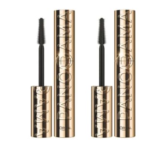 Lot de 2 Mascara ,L'Oréal Paris ,Panorama Volume Millions de Cils à 19,90€