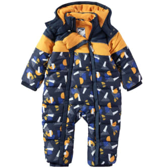 Combi-pilote de ski doublée micropolaire à motifs graphiques à 9€