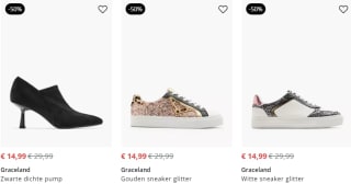 Tot 50% korting op heel veel schoenen bij vanHaren