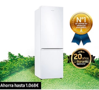 Frigorífico Combi 344L energética D RB34T600DWW a 426,55€