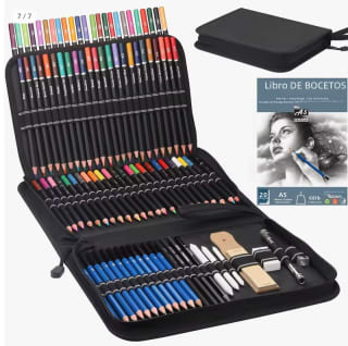 Lápices de Dibujo Premium 96 Pcs por 19,19€ (11,51€ cuenta nueva)