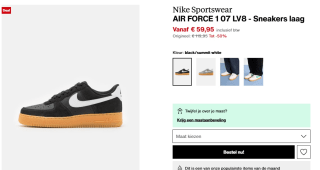 Nike Air Force 1 '07 LV8 Herenschoenen voor €59,95 bij Zalando
