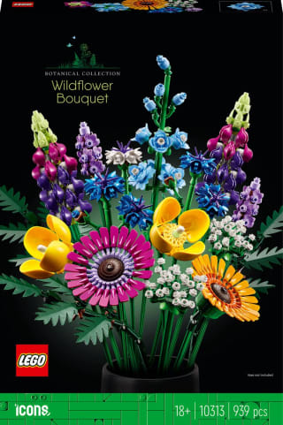 LEGO Icons Wilde Bloemen Boeket voor €37,99 bij Amazon