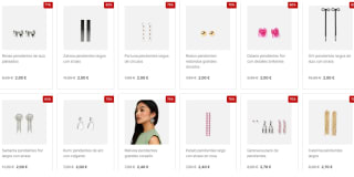 Recopialación pendientes desde 2€ en Misako