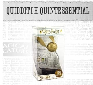 Lámpara Oficial Harry Potter, Clip para Libros, A Pilas por 16,09€