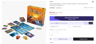 Juego de Mesa Dixit Classic por 16.99€