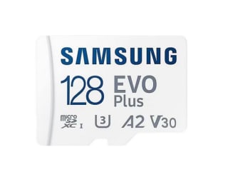 Tarjeta Micro SDXC Samsung Evo Plus MB-MC128KA/EU 128GB Clase 10 V30 UHS-I Lectura 130 MB/s por solo 9,99€