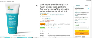 Witch Daily Blackhead Clearing Scrub 150ml - £1.99