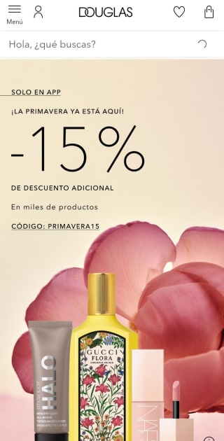 -15% de Descuento Adicional en Douglas.