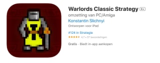 Warlords Classic Strategy gratis voor iOS / iPadOS / macOS